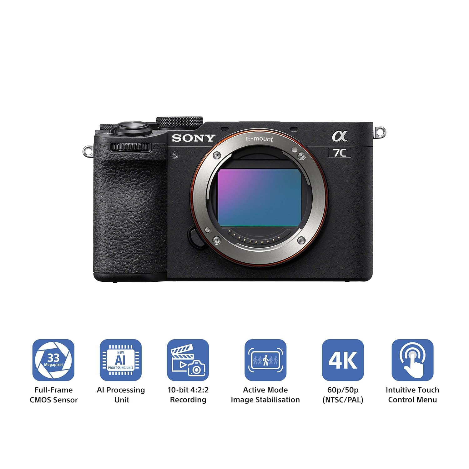 Sony Alpha ILCE-7CM2 Full-Frame Interchangeable-Lens Mirrorless vlog Camera (Body Only) Sony Alpha ILCE-7CM2 Full-Frame Interchangeable-Lens Mirrorless vlog Camera (Body Only)